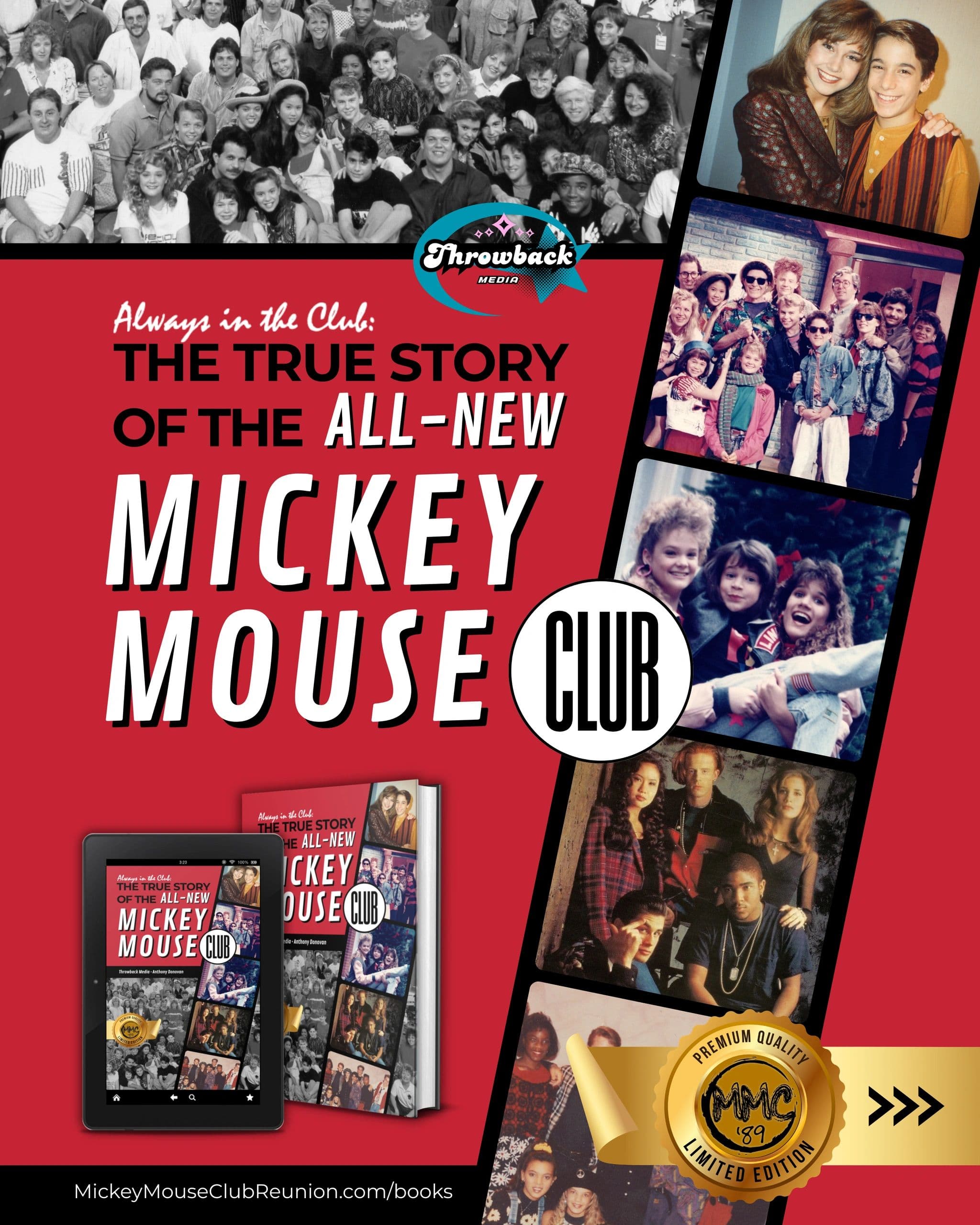 Cover of The True Story of the All New Mickey Mouse Club